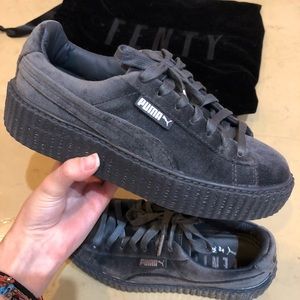 Puma Fenty Creepers Velvet Gray, 6.5